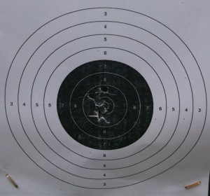 Cinco tiros - RWS Meisterkugeln 4.5 mm